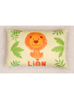 NEW COMERS - Yellow Printed Super Soft Baby Pillow