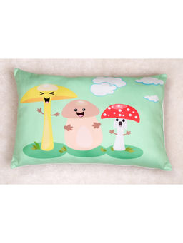 NEW COMERS - Green Printed Super Soft Baby Pillow