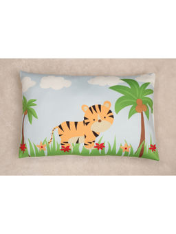 NEW COMERS - Blue Printed Super Soft Baby Pillow