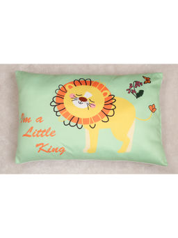 NEW COMERS - Green Printed Super Soft Baby Pillow