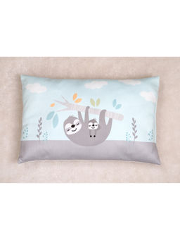 NEW COMERS - Blue Printed Super Soft Baby Pillow