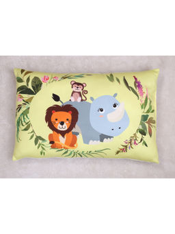 NEW COMERS - Yellow Printed Super Soft Baby Pillow