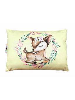 NEW COMERS - Yellow Printed Super Soft Baby Pillow