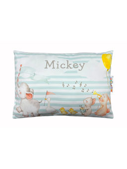 NEW COMERS - Blue Printed Super Soft Baby Pillow