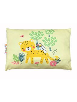 NEW COMERS - Yellow Printed Super Soft Baby Pillow