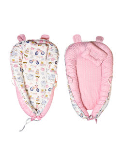 The Little Lookers - Portable & Washable Bedding Set for Newborn (0-12 Months) (Oval - Toys)