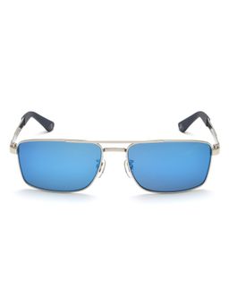 Police - Full Rim Rectangular Shaped Sunglasses for Men -SPLB43K60E70BSG (60)