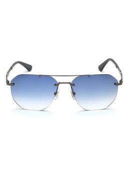 Police - Rim Less Hexagon Shaped Sunglasses for Men -SPLF68K60584SG (60)