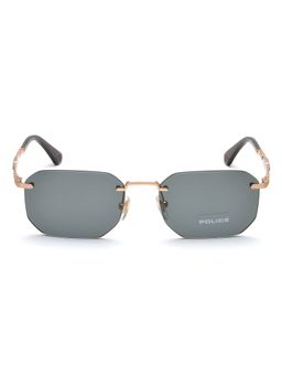 Police - Rim Less Hexagon Shaped Sunglasses for Men -SPLF69K55H34SG (55)