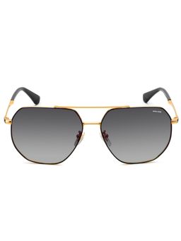 Police - Full Rim Hexagon Shaped Sunglasses for Men -SPLN15K61301PSG (61)