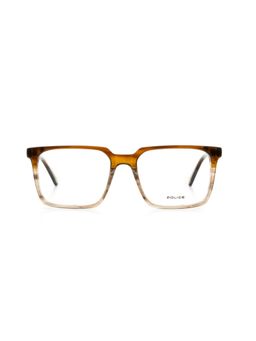 Police - Full Rim Square Shaped Eyewear Frame for Men -VPLN28K53AEXFR (53)