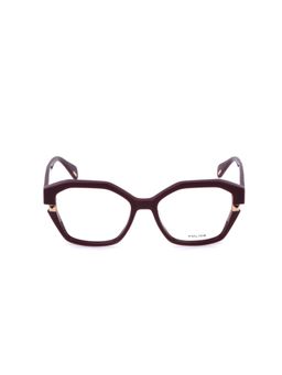 Police - Full Rim Hexagon Shaped Eyewear Frame for Women -VPLN53K539FHFR (53)