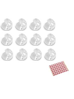 SYGA - Transparent C Shape Baby Safety Corner Protector (Set of 12)