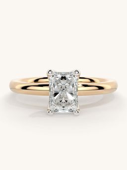 Valanova - Rose Gold Sterling Silver and Certified Lab Grown Diamond 0.75Cts Ring