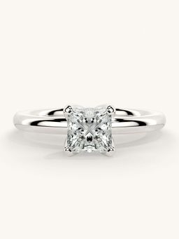 Valanova - White Gold Sterling Silver and Certified Lab Grown Diamond 0.75Cts Ring