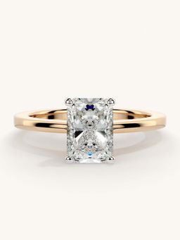 Valanova - Rose Gold Sterling Silver and Certified Lab Grown Diamond 1.00Cts Ring