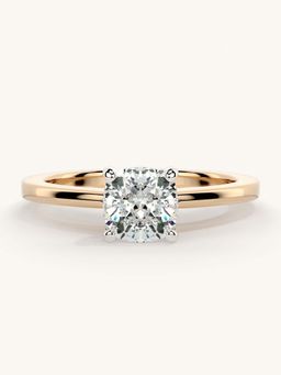 Valanova - Rose Gold Sterling Silver and Certified Lab Grown Diamond 0.75Cts Ring
