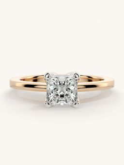 Valanova - Rose Gold Sterling Silver and Certified Lab Grown Diamond 0.75Cts Ring