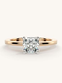 Valanova - Rose Gold Sterling Silver and Certified Lab Grown Diamond 0.75Cts Ring