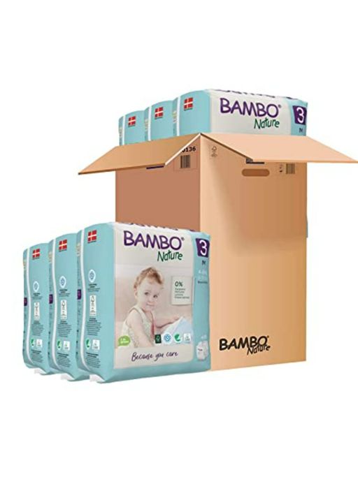 Bambo Nature Tape Diapers- Medium
