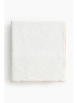 H&M - White Super-Soft Baby Blanket