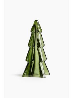 H&M - Green Glass Christmas Decoration