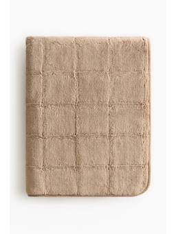H&M - Beige Fluffy Blanket