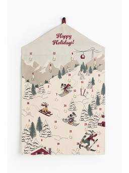 H&M - White Hanging Advent Calendar