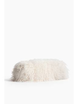 H&M - White Fluffy Bolster
