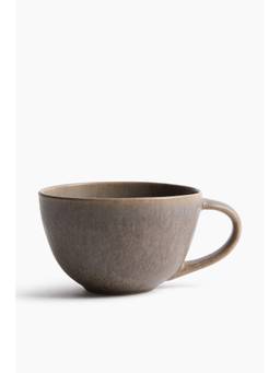 H&M - Brown Stoneware Tea Mug