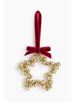 H&M - Gold Small Jingle Bell Wreath