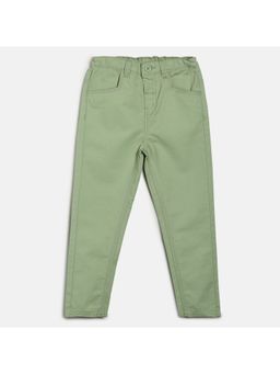 MINI KLUB - Kids Boys Green Woven Pant