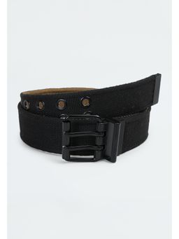 max - Men Textured Casual Belt-Black