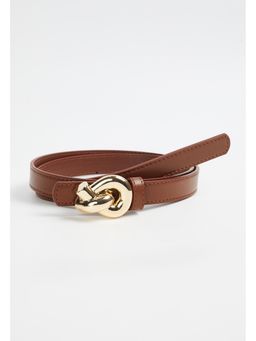 max - Women Solid Belt-Tan