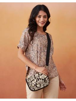 Fabindia - Black Cotton Sling