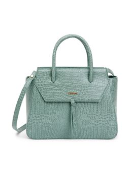 KLEIO - Green Vegan Leather Handbag for Women