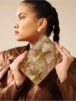 THE TAN CLAN - Isa Mother Of Pearl Clutch