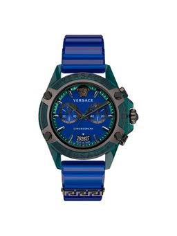 VERSACE - Analog Blue Dial Unisex Watch - Vez701122