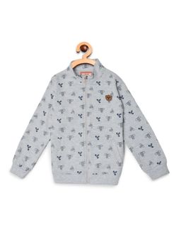 toothless - Kids Boys Grey Melange Jacket