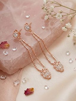 White Velvet - White The Flutter Dusk Earrings - 925 Silver