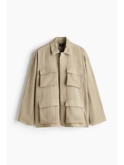 H&M - Men Olive Utility overshirt