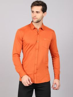 Cantabil - Men Rust Shirt