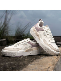 Red Tape - Women's Solid Beige Pink Sneaker