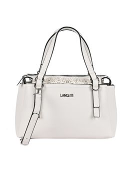 LANCETTI - Luxe Icon White Soft One Size Bowling Bag