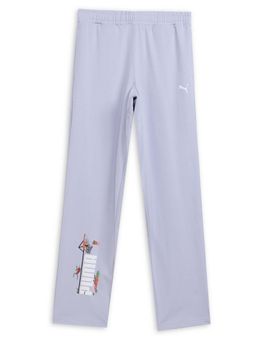 Puma - Ess Graphics Boys Blue Trackpants