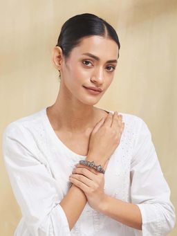 Fabindia - Oxidised Black Openable Bangle (2.5)