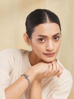 Fabindia - Oxidised Pink Openable Bangle (2.5)