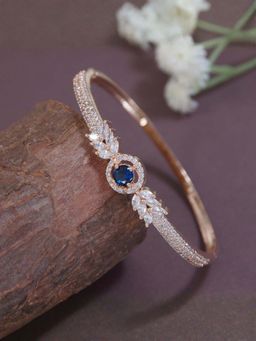 I Jewels - Women Rose Gold-Plated Wraparound Bracelet