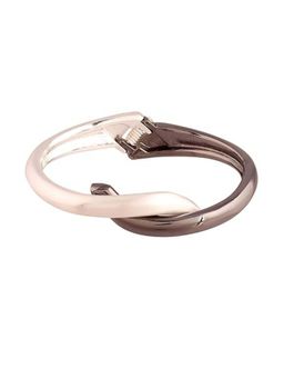 I Jewels - Silver Plated Fancy Openable Bracelet for Women