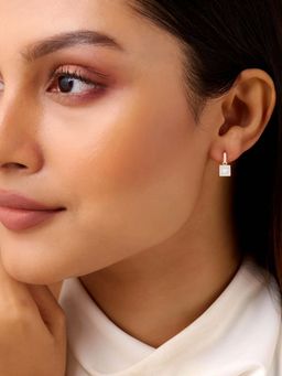 Zavya - The Soul Window Silver Earrings